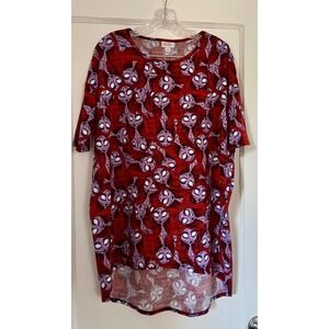 LULAROE IRMA TOP NIGHTMARE‎ BEFORE CHRISTMAS SALLY TOP SIZE SMALL